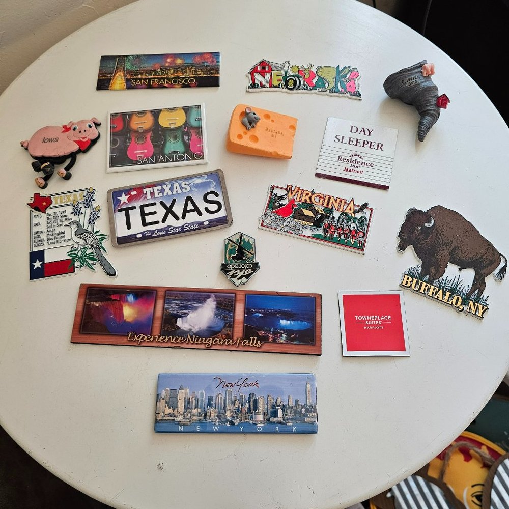 Multi magnetic pin collection